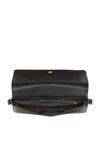 Staci Flap Shoulder Bag Black