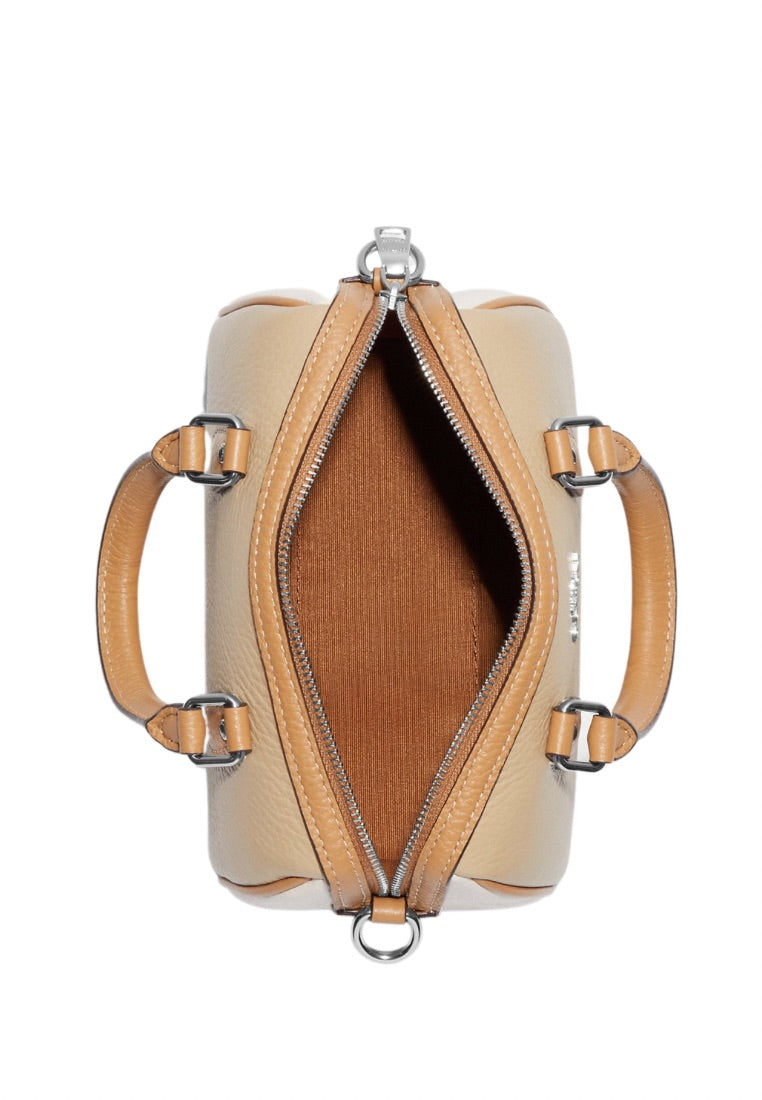 Mini Rowan Crossbody In Colorblock Sandy Beige Multi
