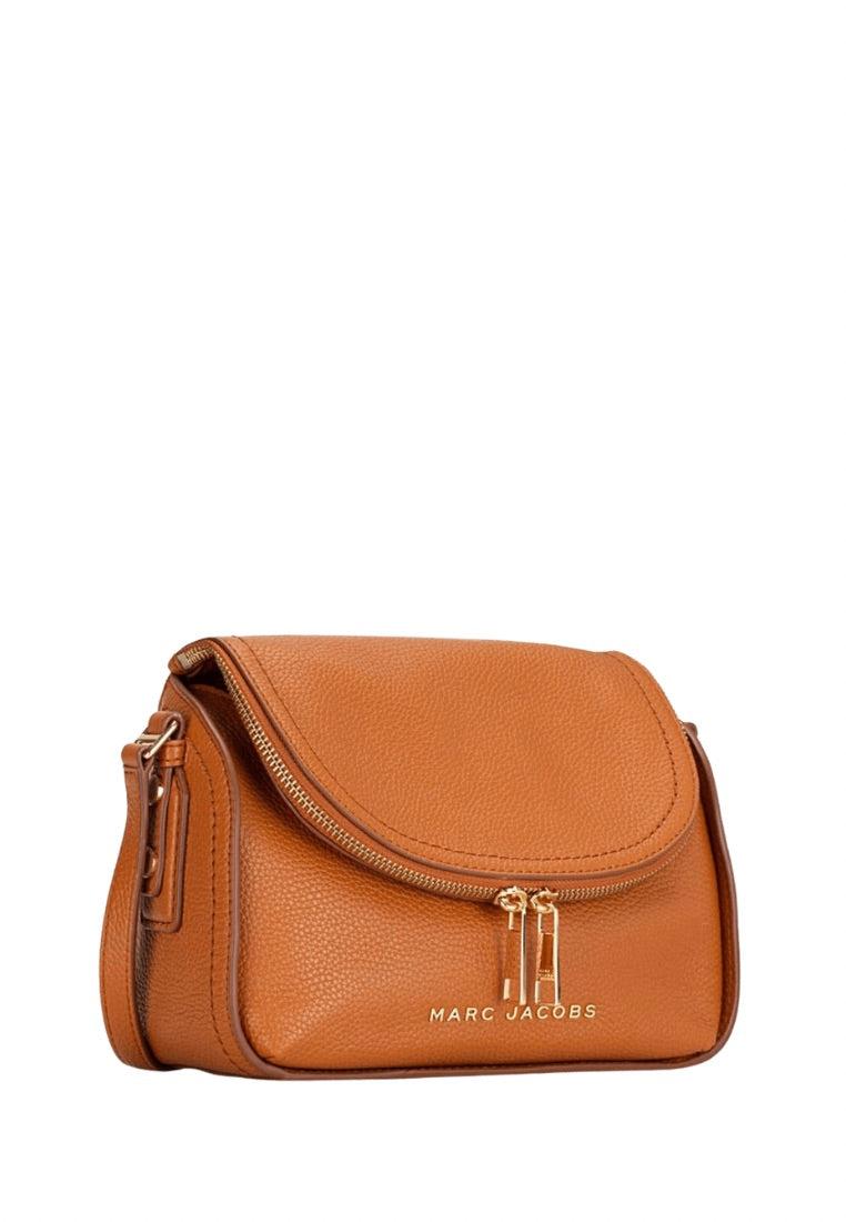 The Groove Leather Mini Messenger Smoked Almond