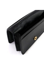Groove Leather Business Card Case Black