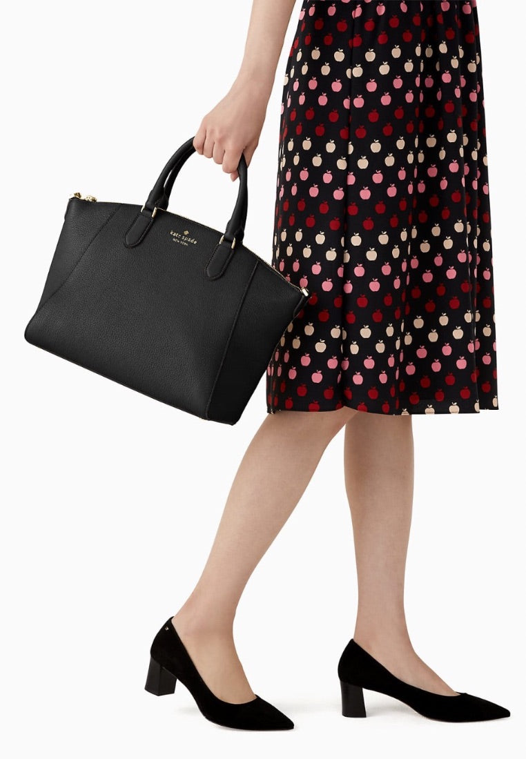Parker Medium Satchel Black