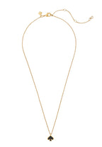 Everyday Spade Enamel Mini Pendant Black