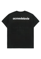 Bold Font Logo Short Sleeve T-Shirt Black
