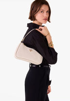 Kayla Embellished Spade Convertible Shoulder Bag Powdered Sugar