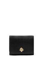 Kayla Small L-Zip Wallet Black
