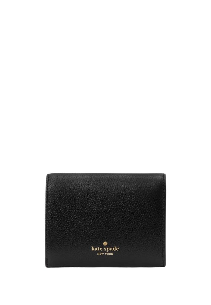 Kayla Small L-Zip Wallet Black