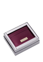 Kenzie Boxed Small Cardholder Dark Raspberry