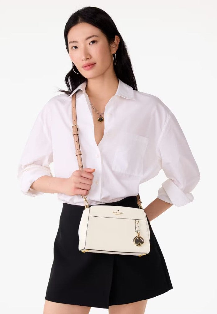 Madison Small Top Handle Satchel Meringue