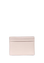 Boxed Madison Heart Studs Small Slim Card Holder Powdered Sugar