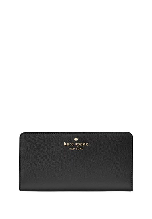 Madison Large Slim Wallet Black