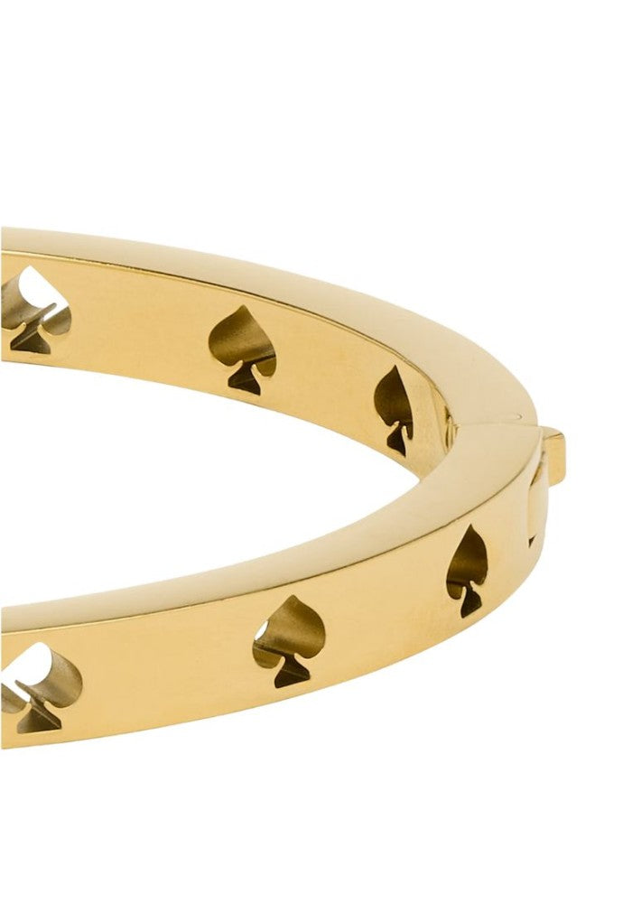 Cut To The Chase Spade Bracelet Gold