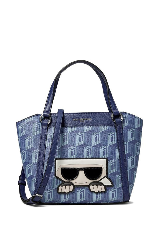 Iris Satchel Tote Indigo