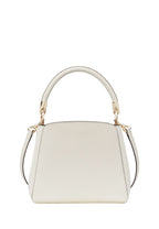 Phoebe Embroidered Straw Top Handle Satchel Meringue Multi