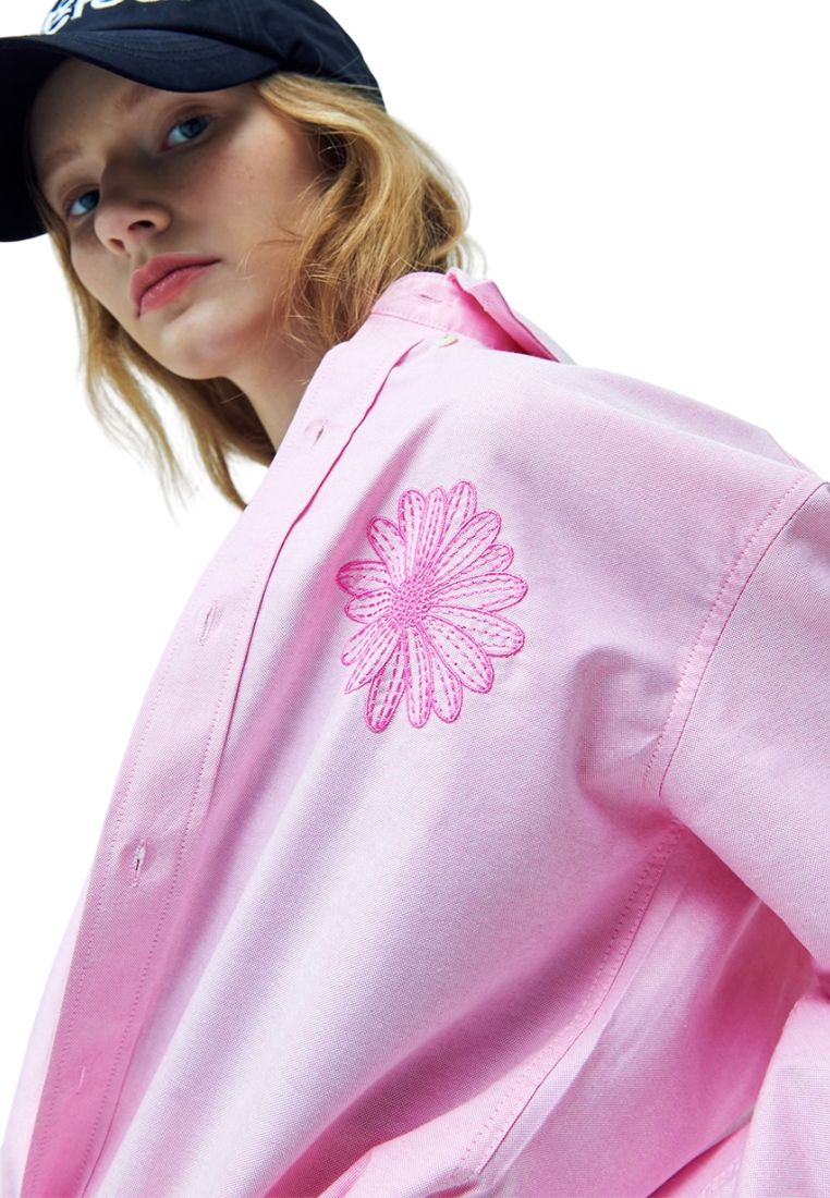 Oxford Shirt Pink Hotpink