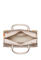 Madison Strawberry Garden Printed Medium Satchel Pink Multi