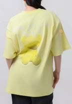 Fuzzy Bear T-Shirt Light Yellow