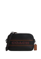 Mini Jamie Camera Bag With Stripe Black Saddle