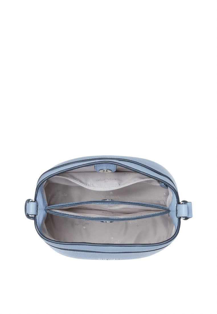 Leila Small Bucket Bag Muted Blue