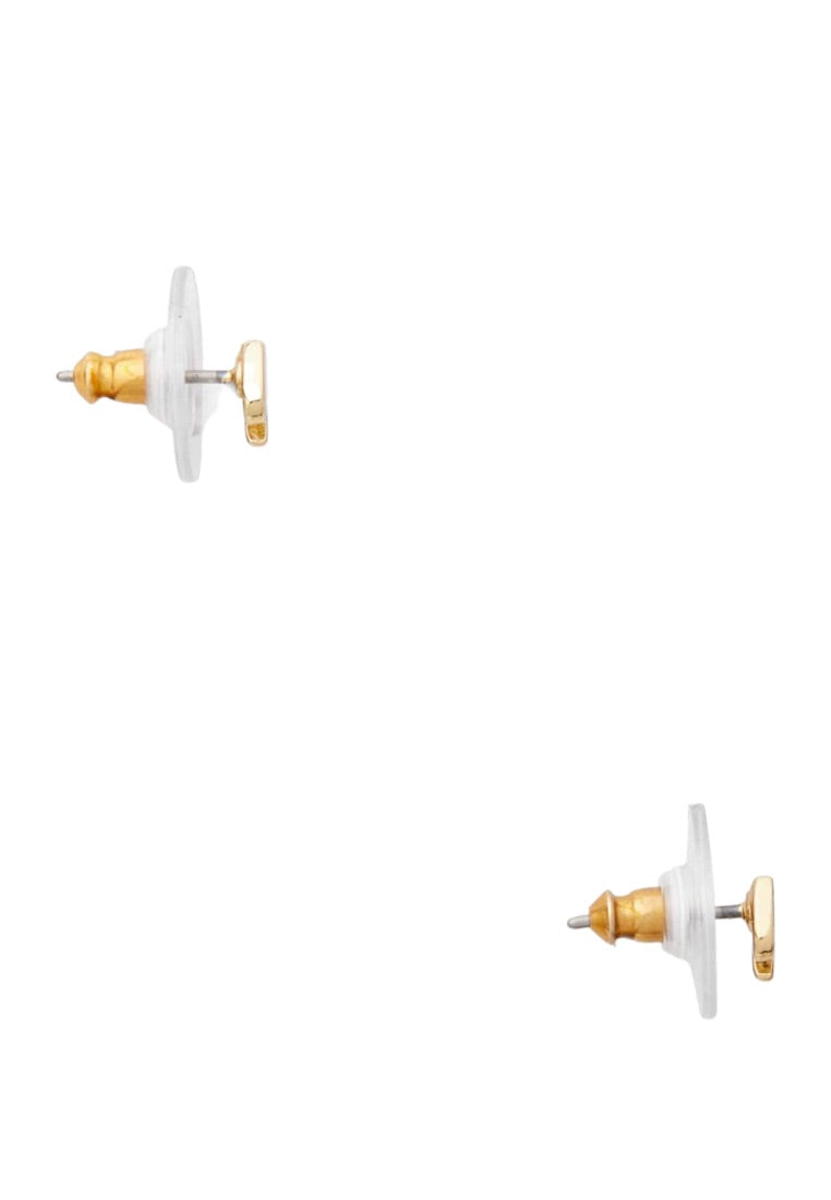 Signature Spade Mini Studs Gold