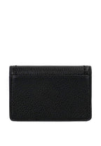 Groove Leather Business Card Case Black