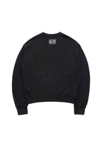 The Powerpuff Girls x Acmedelavie Logo Crop Sweatshirt Black