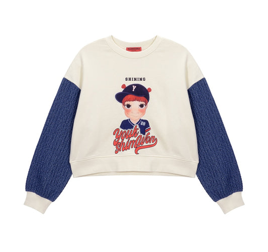 Color Point Sweatshirt F Gaeddongi