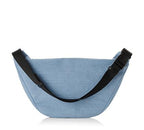 NEVER MIND fanny pack denim