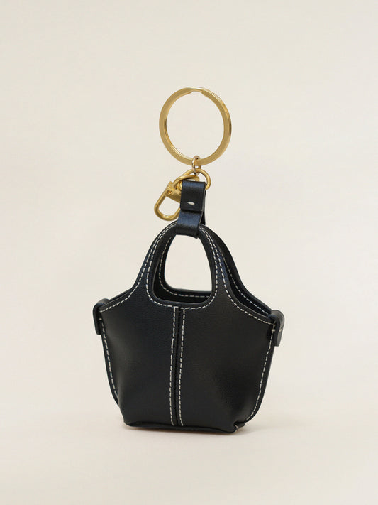 Panier Keyring / Soft Black