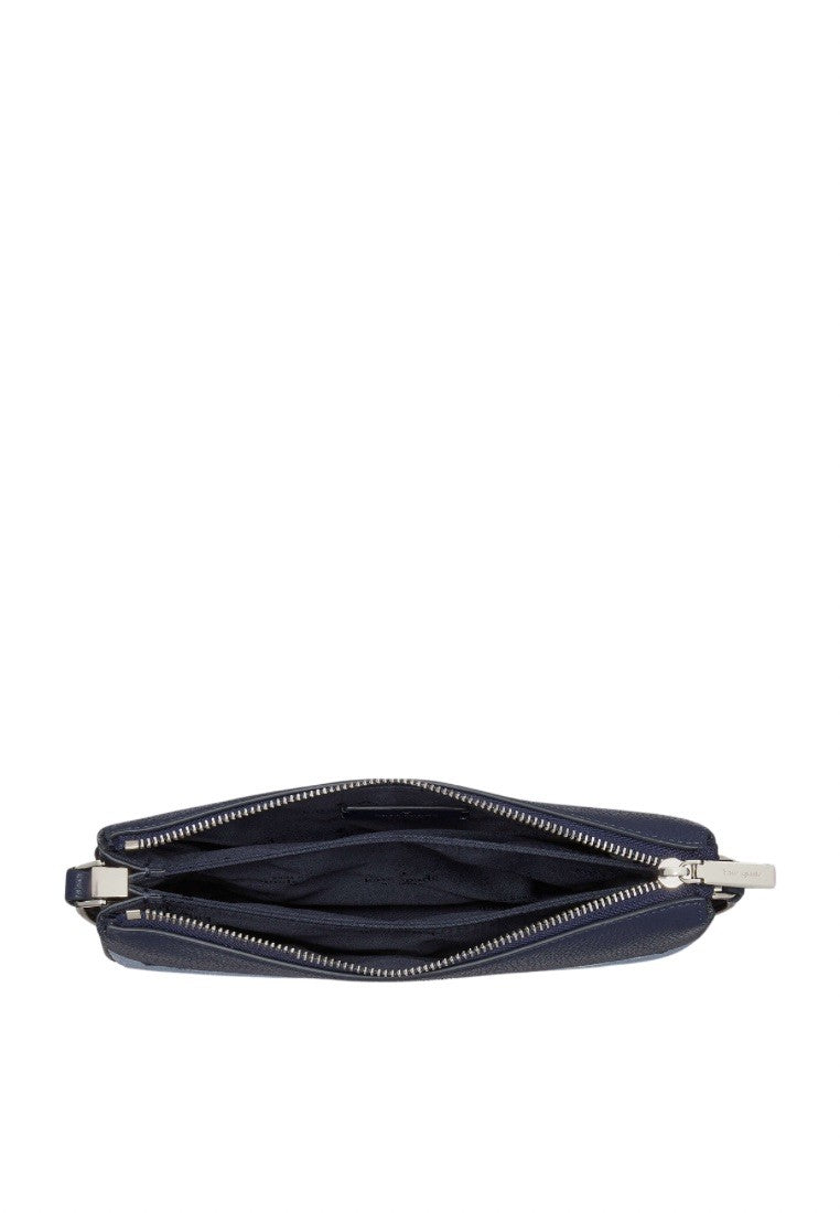 Leila Triple Gusset Crossbody Indigo Shadow Multi