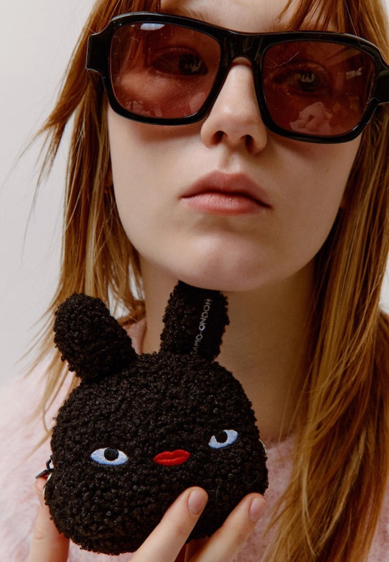 Tokiyom Mini Pouch Eco Shearling Black