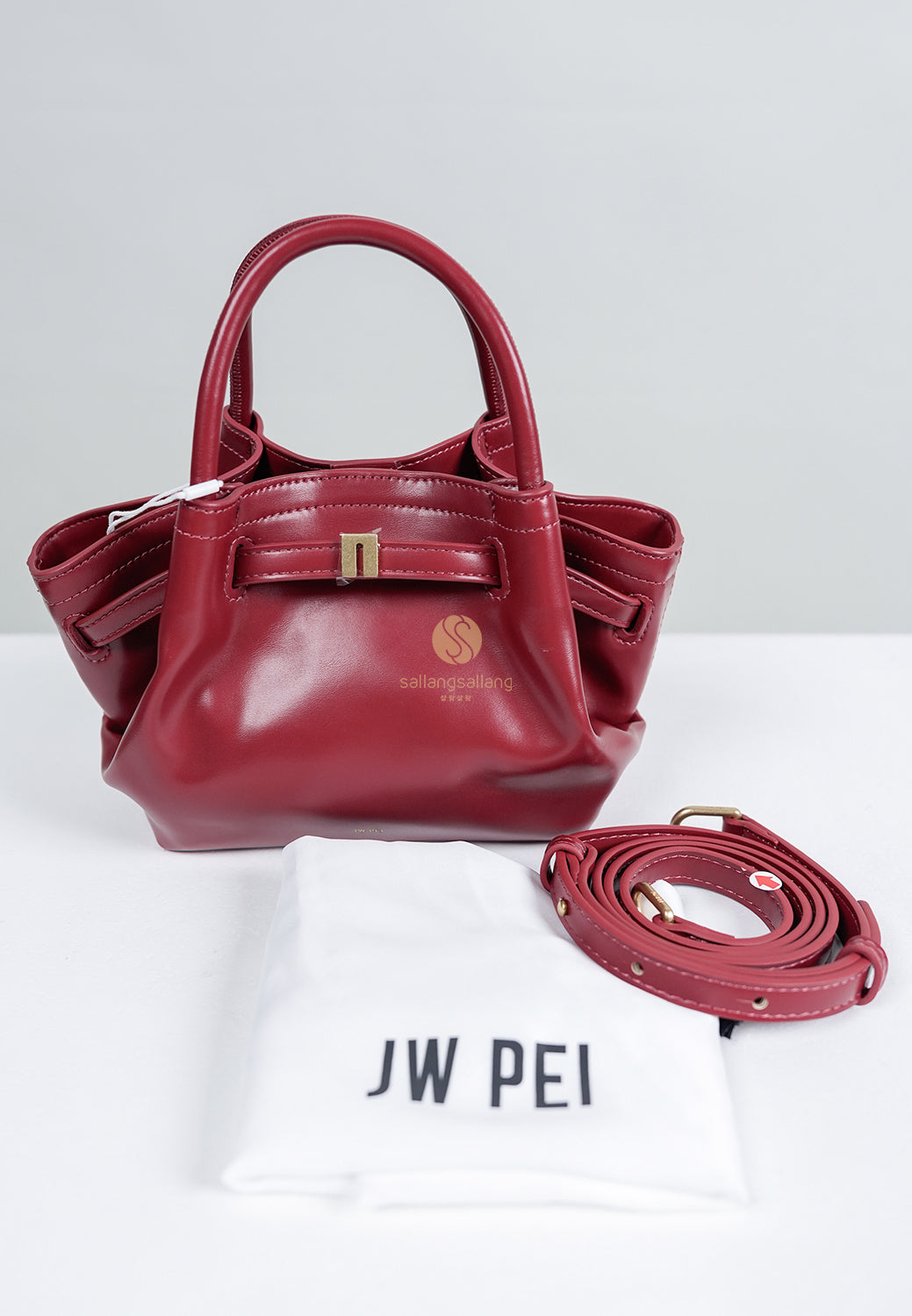 [DEFECT SALE 480] Hana Mini Tote Bag claret