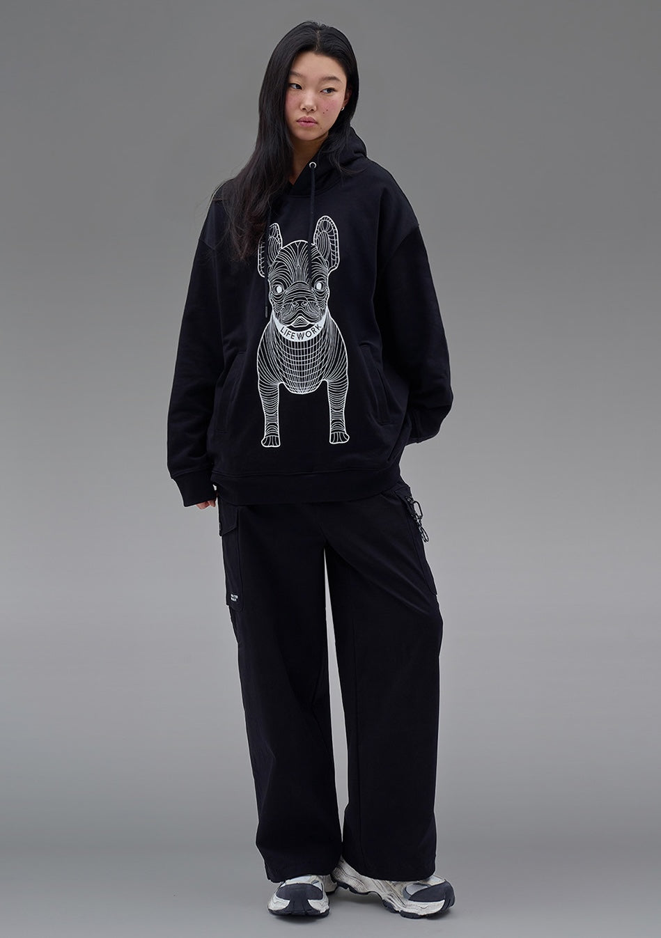 Big Radog Hoodie Jet Black