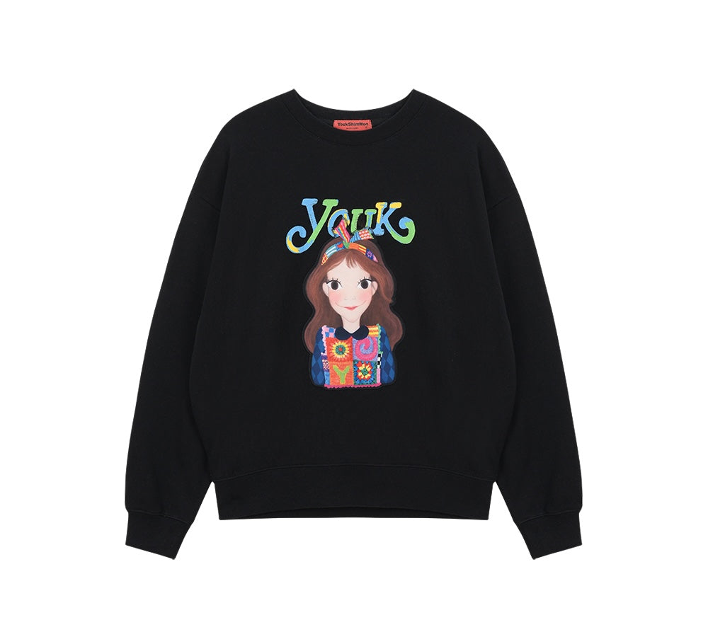 Crochet Sweatshirt F Luna