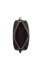 Mini Jamie Camera Bag With Stripe Black Saddle