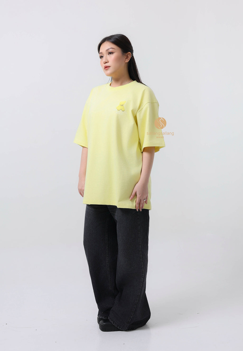 Fuzzy Bear T-Shirt Light Yellow