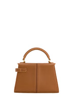 Elise Top Handle Bag - Brown