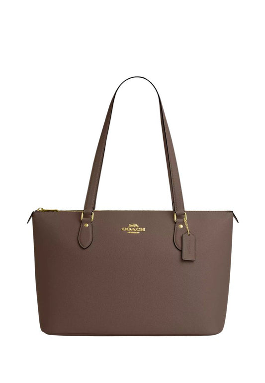 Gallery Tote Bag Gold Dark Stone