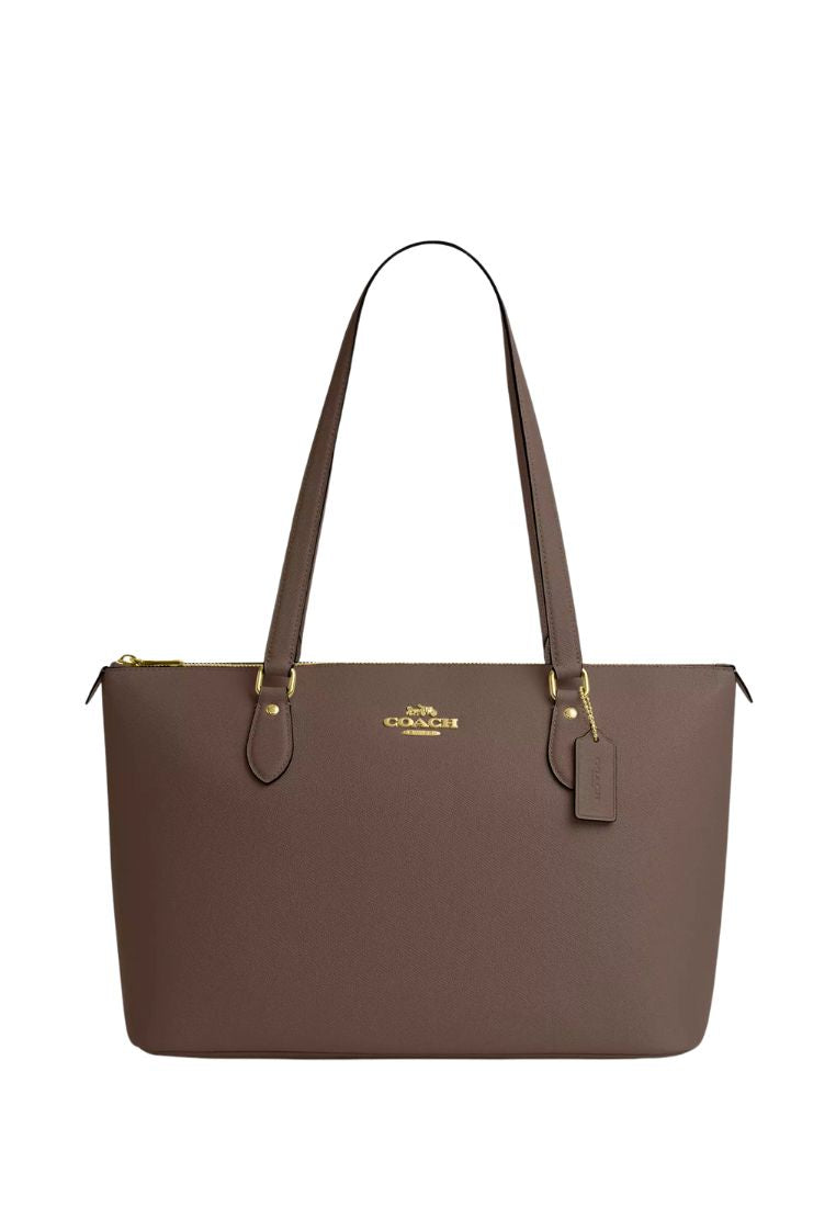 Gallery Tote Bag Gold Dark Stone