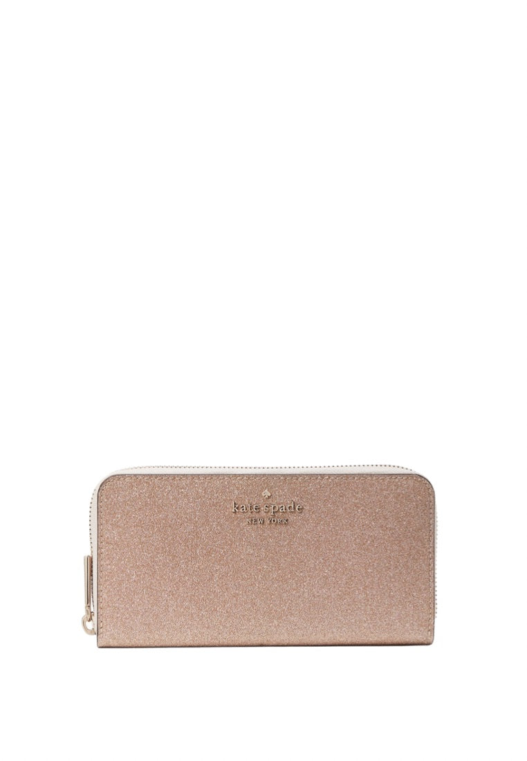 Tinsel Boxed Large Continental Wallet Rose Gold