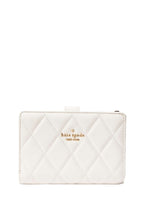 Carey Medium Compact Bifold Wallet Parchment