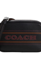 Mini Jamie Camera Bag With Stripe Black Saddle