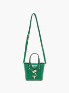 NANO BAG Croco Green