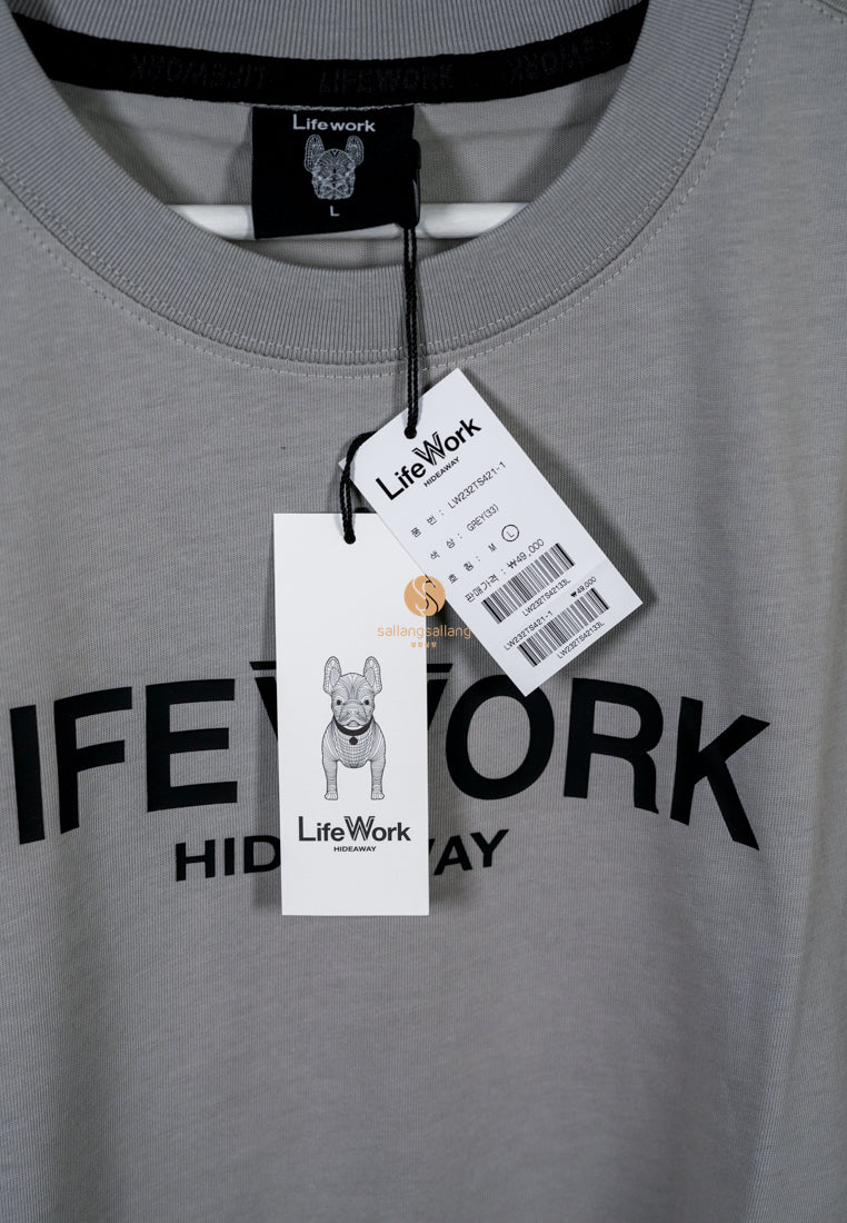 [DEFECT SALE 60] Box Logo T-Shirt Grey L