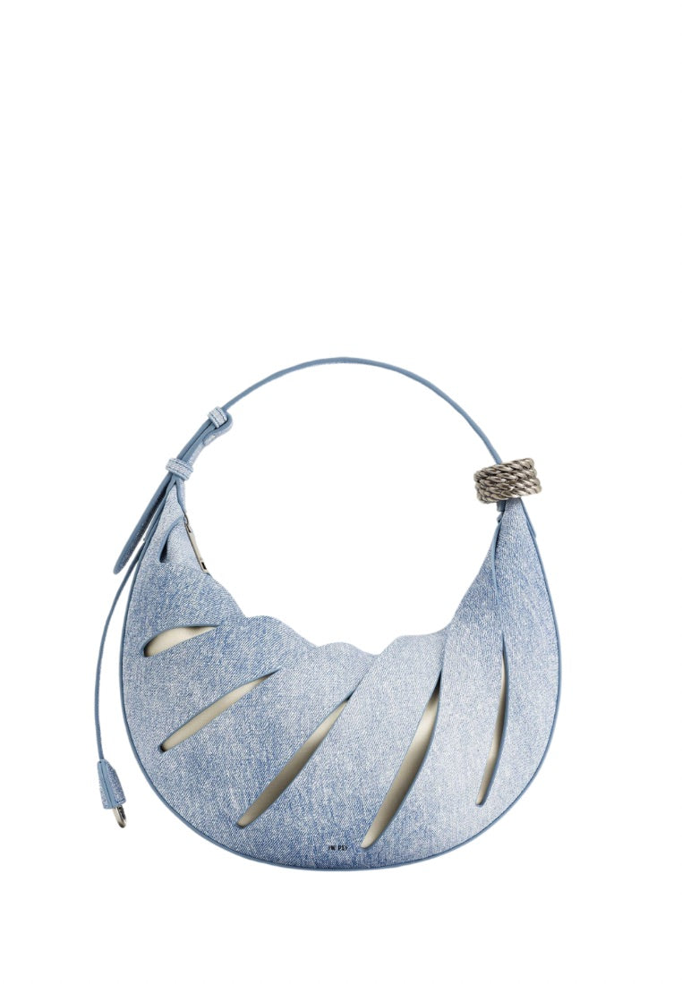 Jana Hollow Out Shoulder Bag - Blue