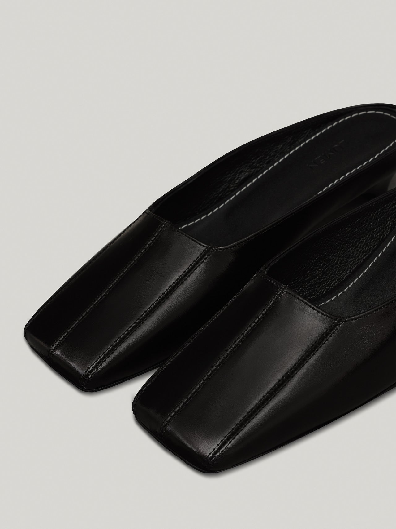 CLIVE SQUARE MULE soft black