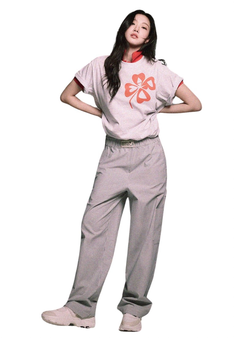 Tshirt CloverMardi Heather Red