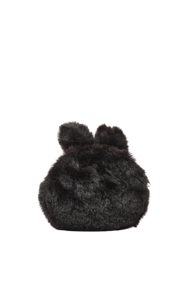 Tokiyom Mini Pouch Eco Fur Black