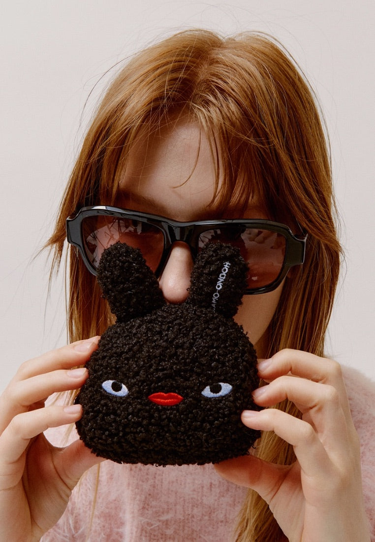 Tokiyom Mini Pouch Eco Shearling Black