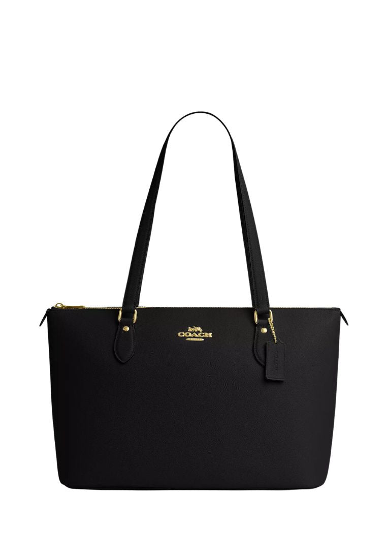 Gallery Tote Bag Gold Black