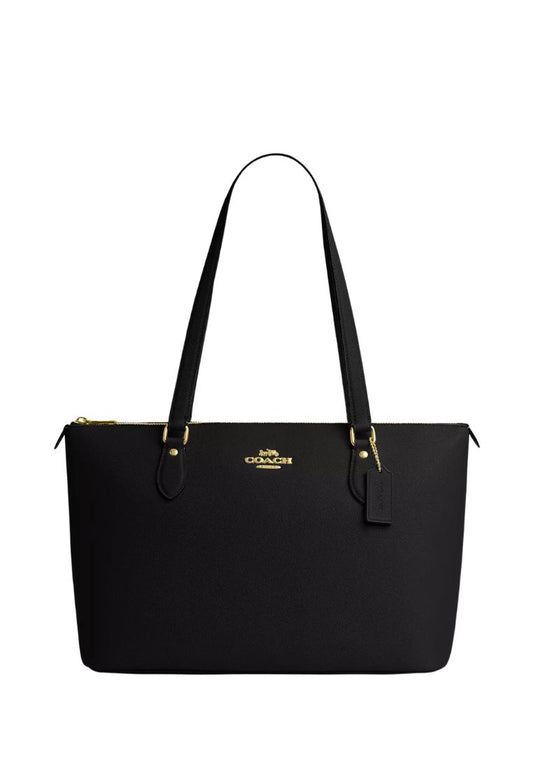 Gallery Tote Bag Gold Black